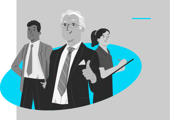 Imagen de personas trabajando