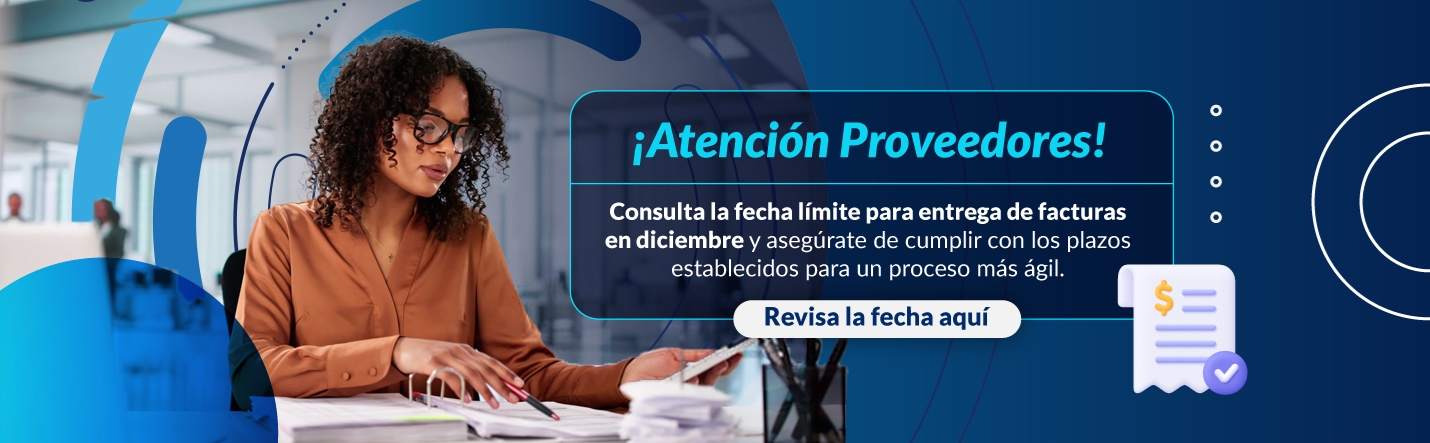 Información facturación Proveedores